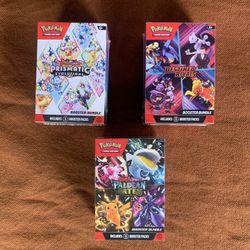 PALDEAN FATES BOOSTER  BUNDLE LOT 