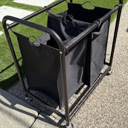 LAUNDRY BASKET ON WHEELS