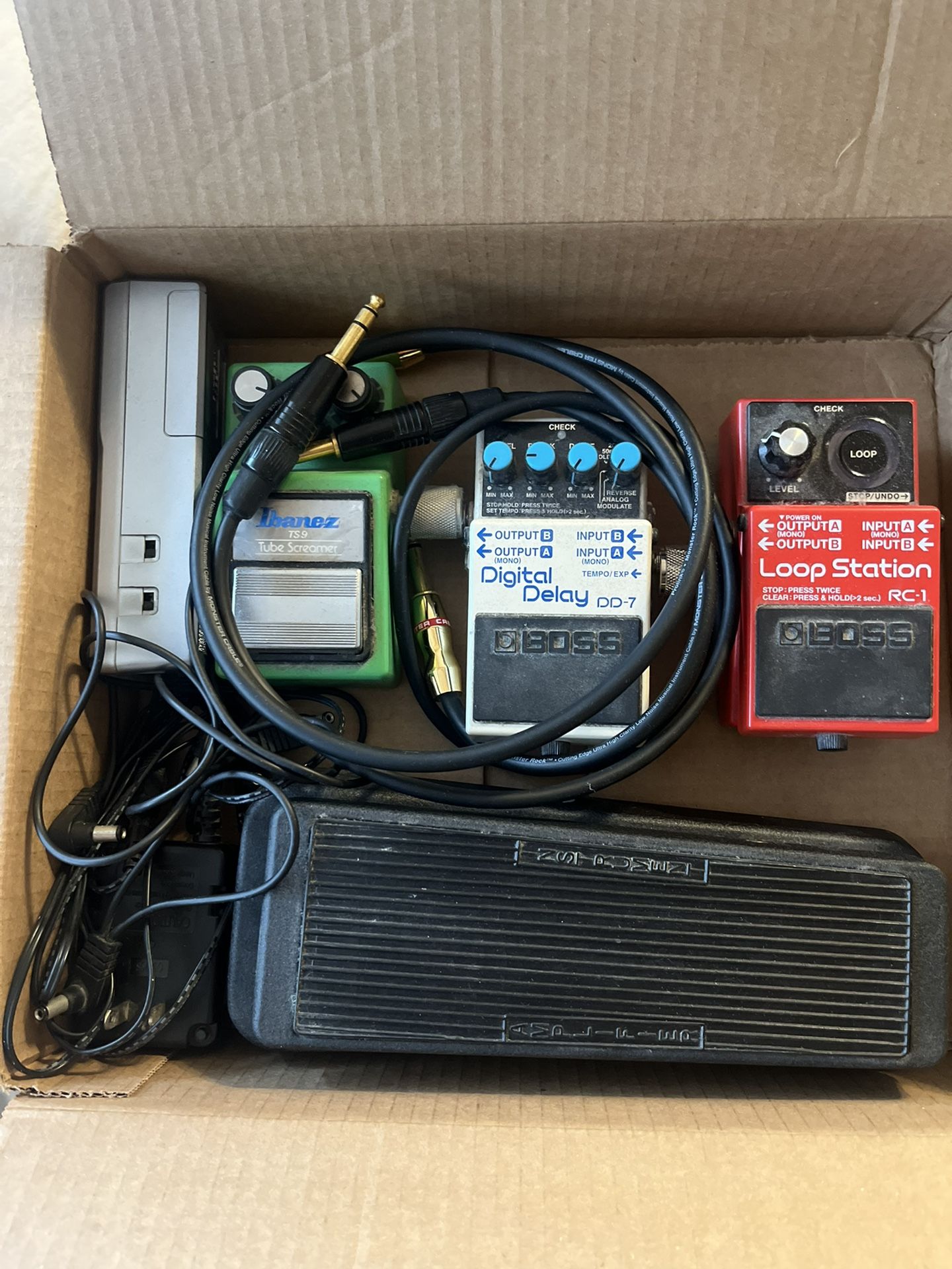 Guitar pedals 