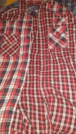 Flannel size small
