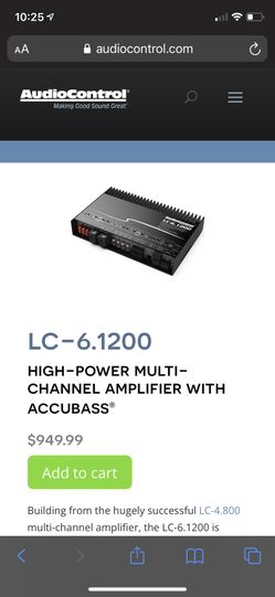 Audio Control LC-6.1200 