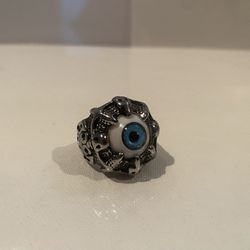 Eyeball Stainless Steel Ring