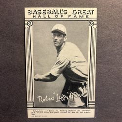 Vintage 1948 Exhibit "Lefty" Grove.Negotiable 
