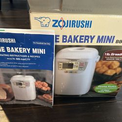 Zojirushi bread maker