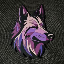 Custom Dog Wall Art (up to 10” x 20”)