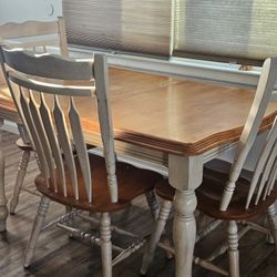 Table And 3 Chairs