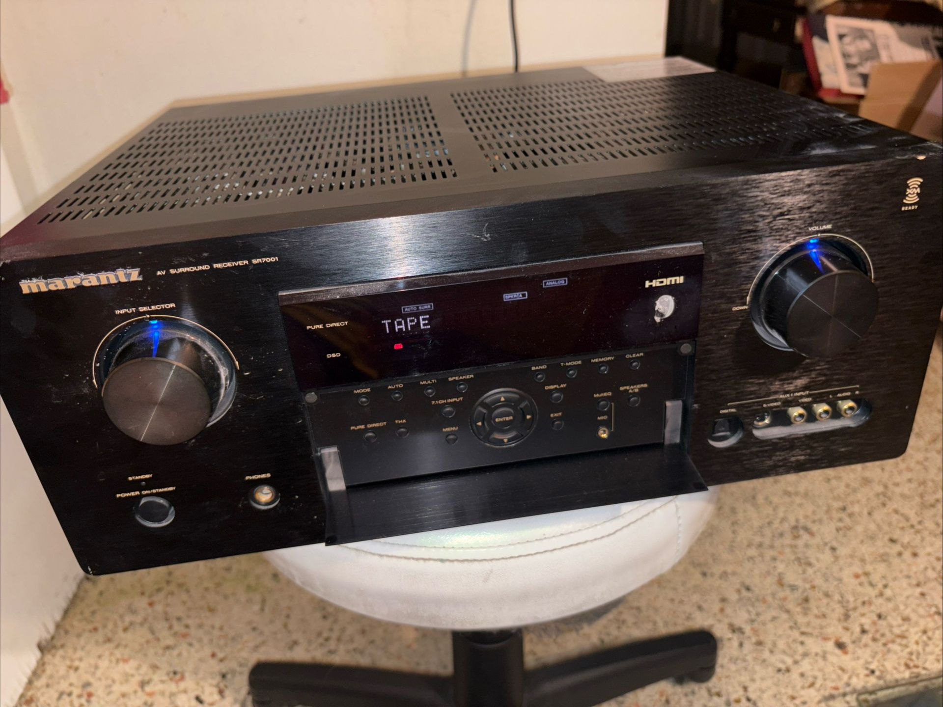 Marantz Model SR7001 7.1 DTS HDMI Receiver/Tested/NO REMOTE