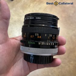 Canon FD 50mm 1:1.8 SC Vintage Lens