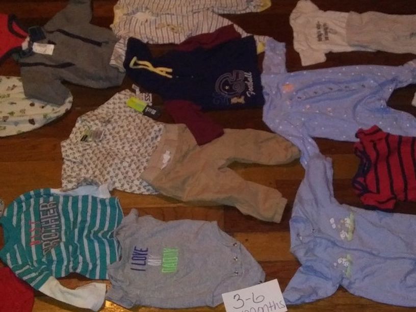 Baby Boys Clothes 3-6 Months Buying All