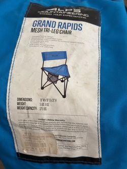 Mesh Tri-leg chair