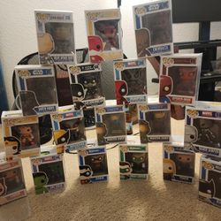 Pop Vinyl Figures.