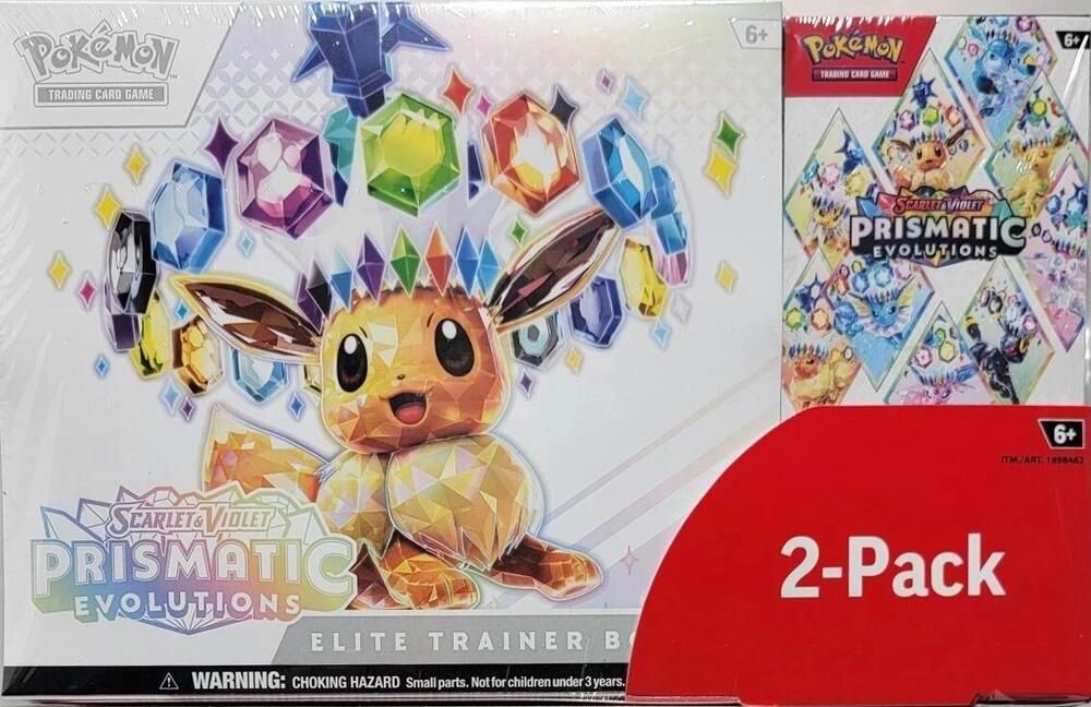 Costco 2 Pack Prismatic Evolution