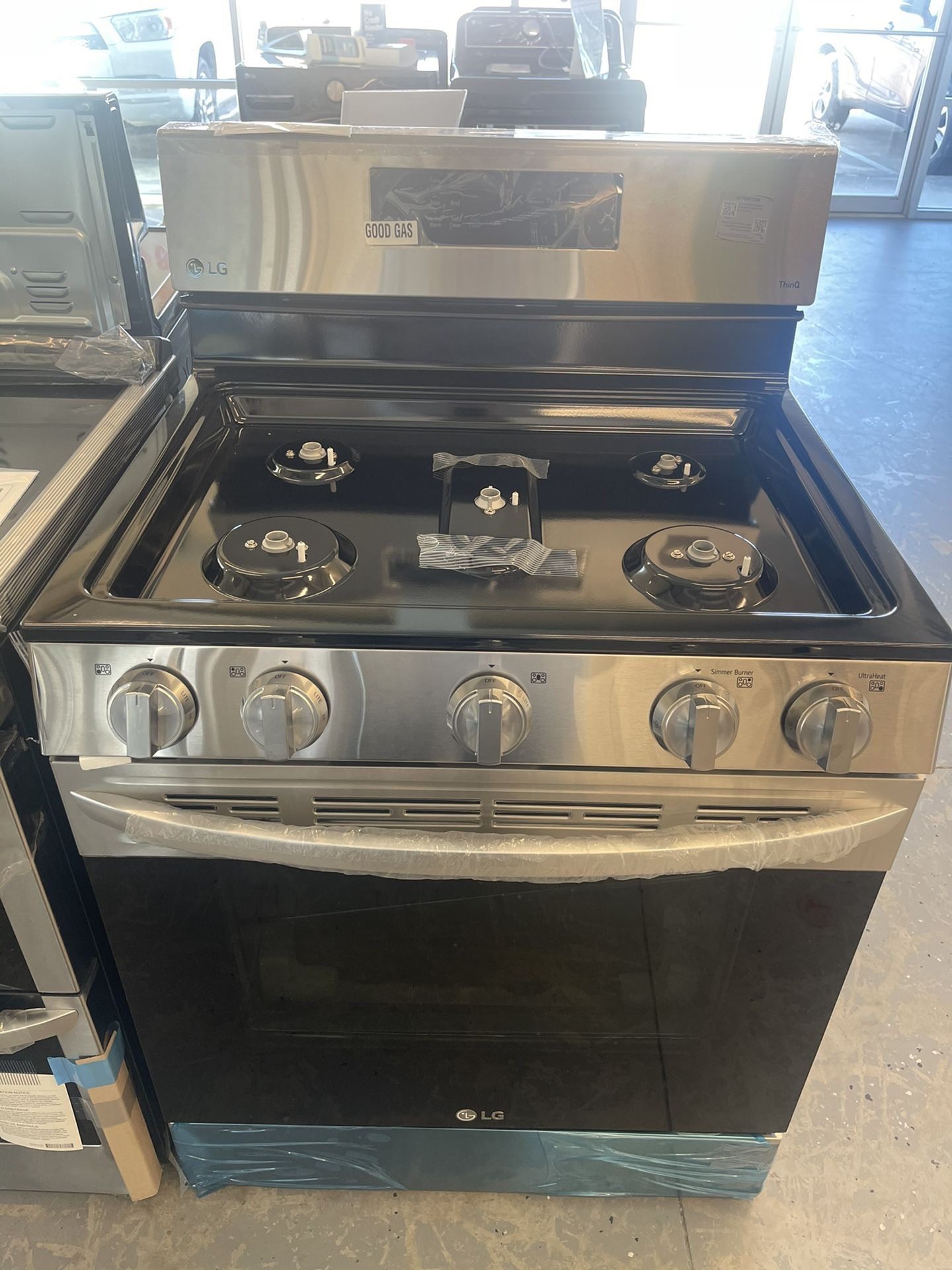 LG Gas Stove Model LRGL5823S