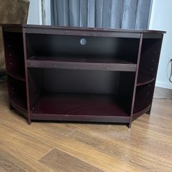 Wooden TV Stand 45 W x 25 H