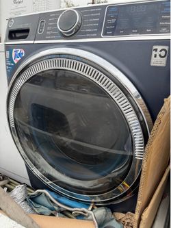GE front load washer sapphire blue ultra fresh vent system