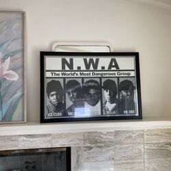 NWA POSTER WITH FRAME 🖼