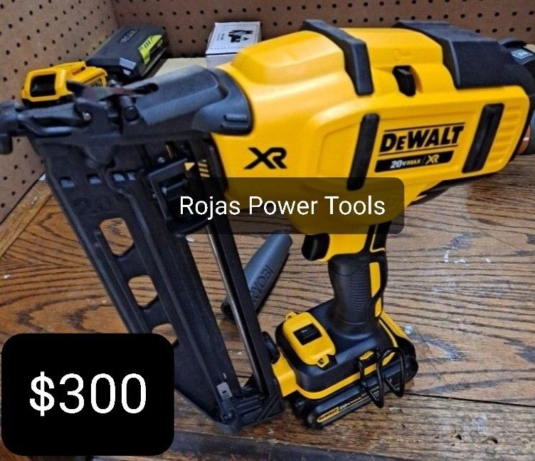 DEWALT 20V XR BRUSHLESS 16GAUGE NAILER