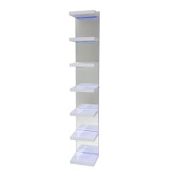 Natalie shelves with RGB lighting