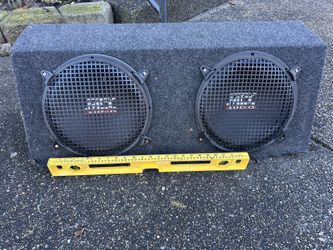 MTX Subwoofer 2x12