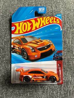Hot Wheels Orange Cadillac ATS-V R – Brand New | HW Night Speed