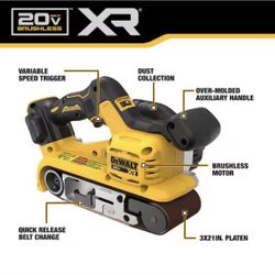 20 V Cordless Belt Sander 