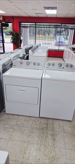 Washer and dryer whirpol electric
