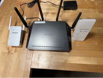 NETGEAR WiFi Bundle – Nighthawk X4S Router + 2 Range Extenders