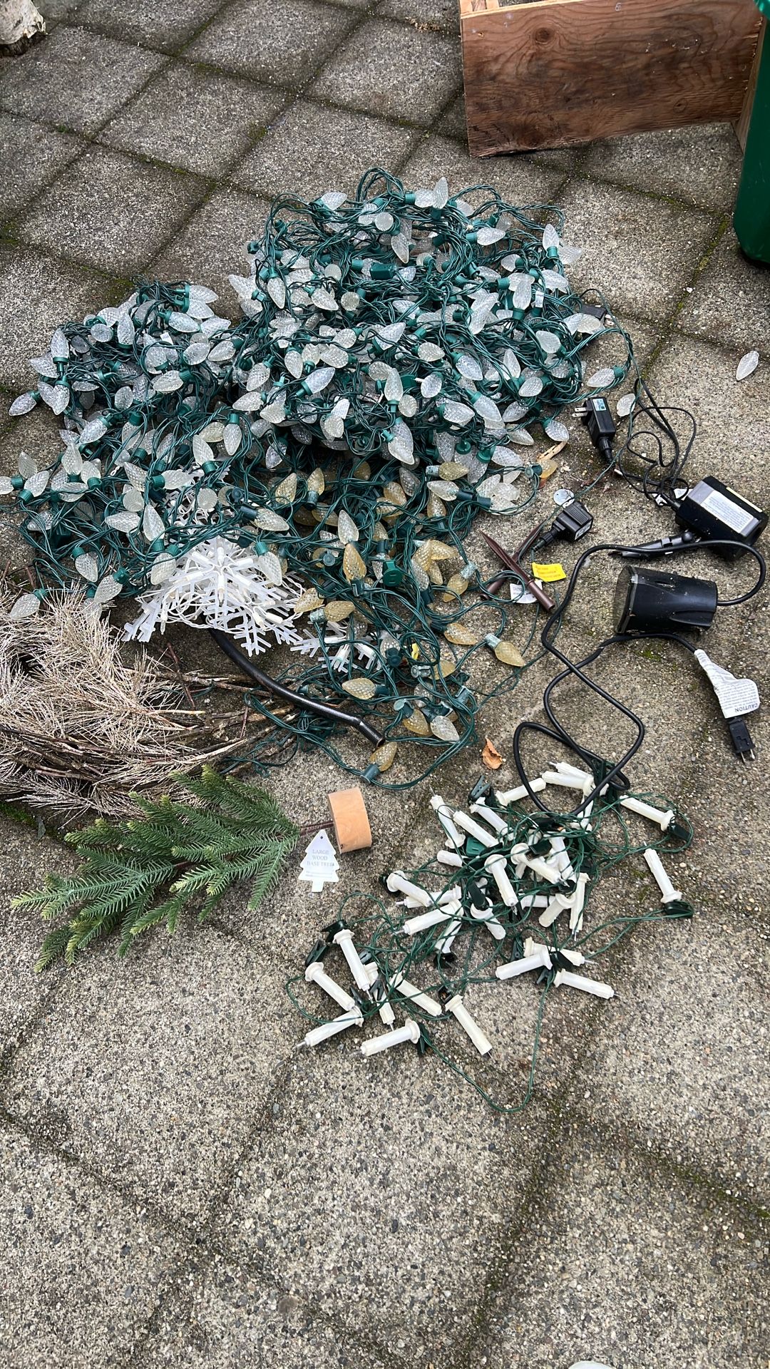 Tons Of Christmas Lights And Decor