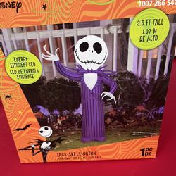 Jack skellington 3.5’ Inflatable 