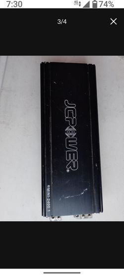 2 Amps $99 jc power + sony amp