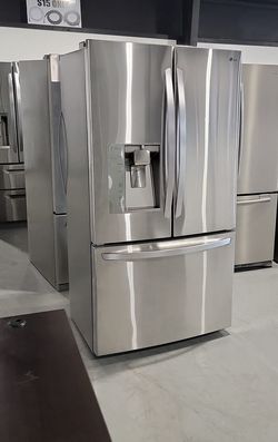 LG 3-Door Stainless Steel Fridge
