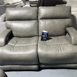 COUCH SOFA GRAY RECLINER ELECTRIC COUCH 
