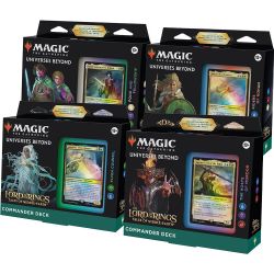 The Lord of the Rings: Tales of Middle-earth Commander Decks [Set of 4] - Commander: The Lord of the Rings: Tales of Middle-earth (LTC)