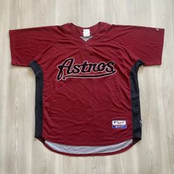 Vintage Houston Astros Pullover Jersey Mens XL