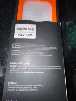 iPhone 16 Pro Max screen protector￼