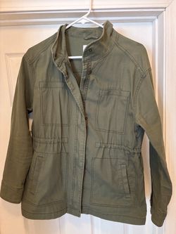 Olive Green Utility Jacket