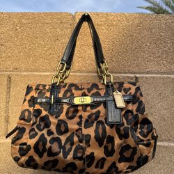 Vintage Coach Legacy Signature Tote