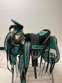 Montura Charra Bordada