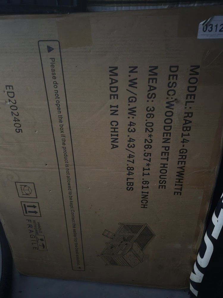 Brand New Chicken Coop Still In Box