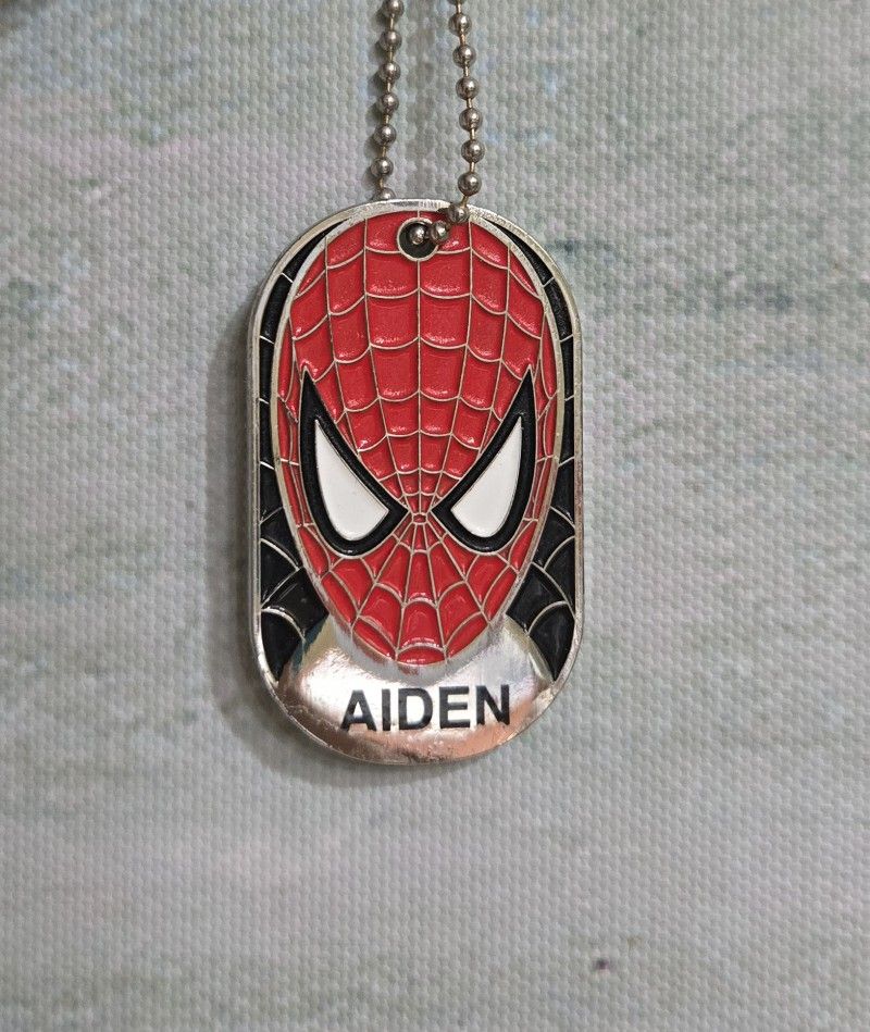 $5 EACH AIDEN SPIDERMAN NECKLACE & CROC CHARM