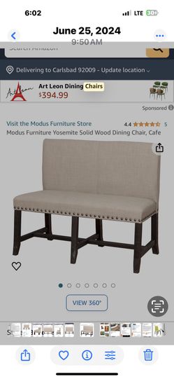 NEW DINNING BENCH $ 195 OBO