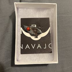 Navajo Sterling Silver Arizona Cardinals Pin