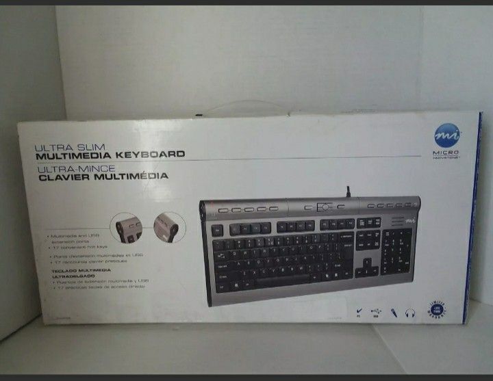Micro Innovations Ultra Slim Multimedia KB3100MF keyboard