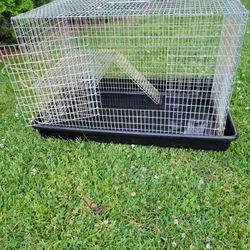 Cage With Ramp For Small Animal 