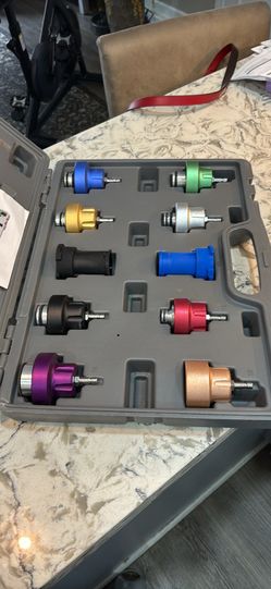 10 piece radiator pressure tester