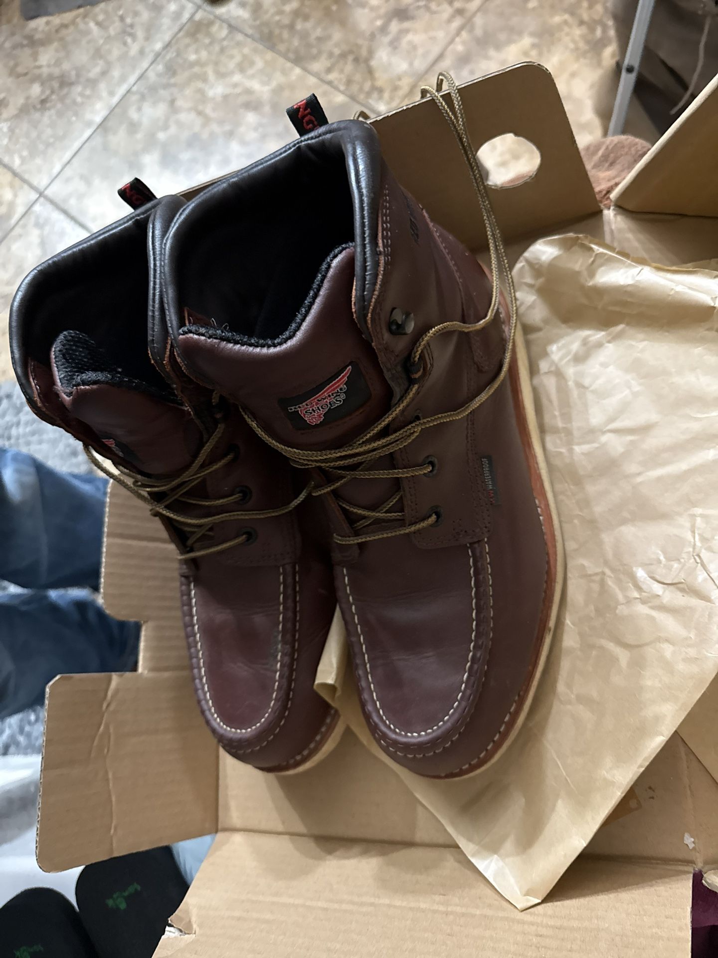Red Wing Boots Style 405 Size 9
