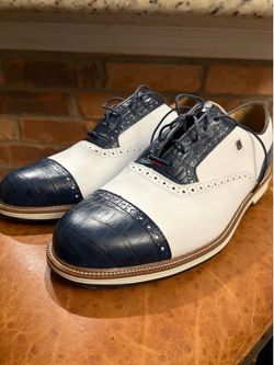 Footjoy Premiere Series Tarlow Golf Shoes size 13 - White/Navy
