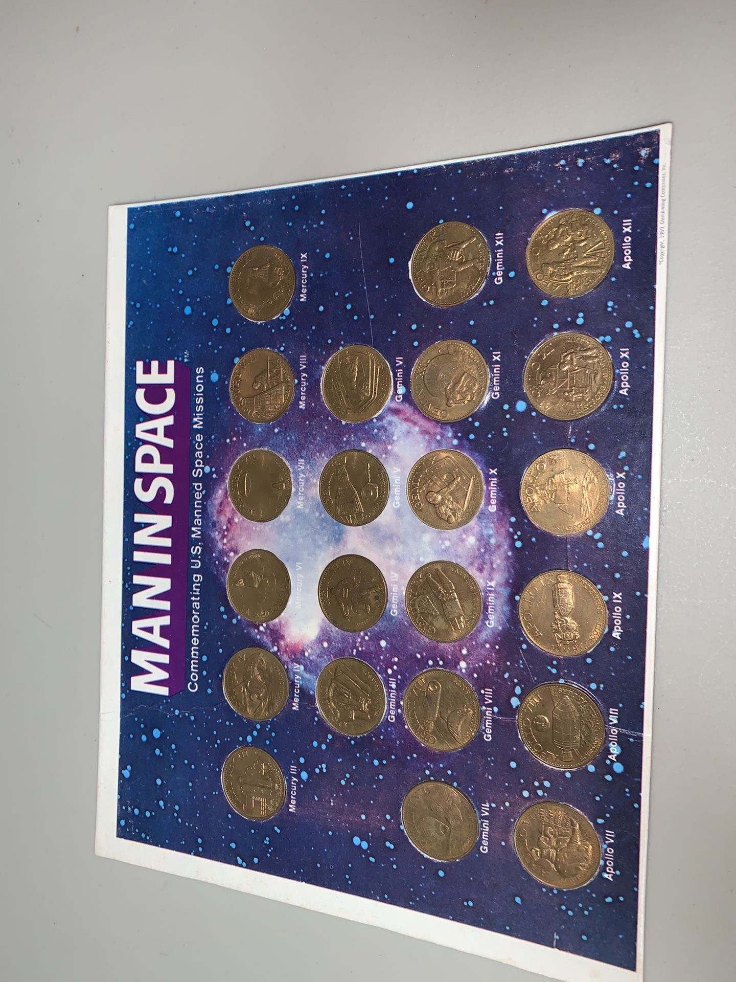 Man In Space Collector Coins