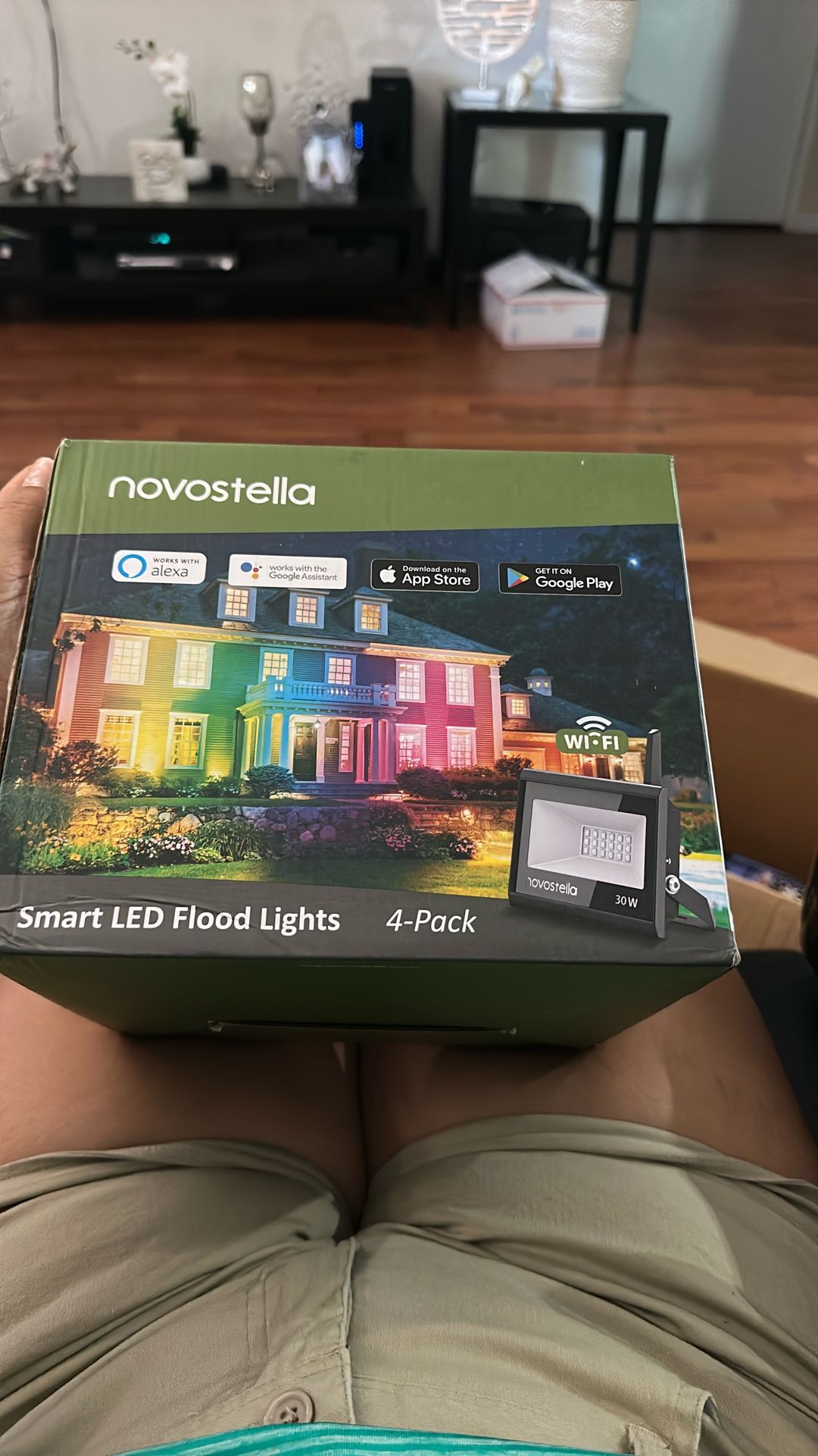 Novostella Smart Led Flood Lights 4 Packs
