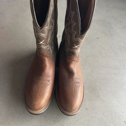 Premium Brown Cowboy Boots 